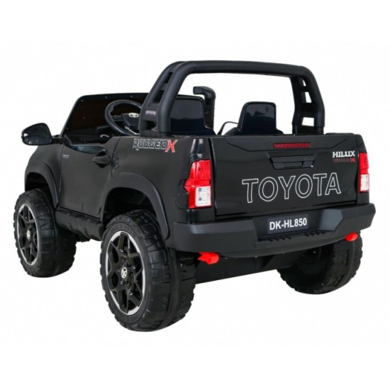 JOKO Elektrické autíčko Toyota Hillux 4x4, penové kolesá, Dvojmiestne kožené sedadlo, FM rádio, nosnosť 50kg, otvárací kufor, či