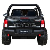 JOKO Elektrické autíčko Toyota Hillux 4x4, penové kolesá, Dvojmiestne kožené sedadlo, FM rádio, nosnosť 50kg, otvárací kufor, či