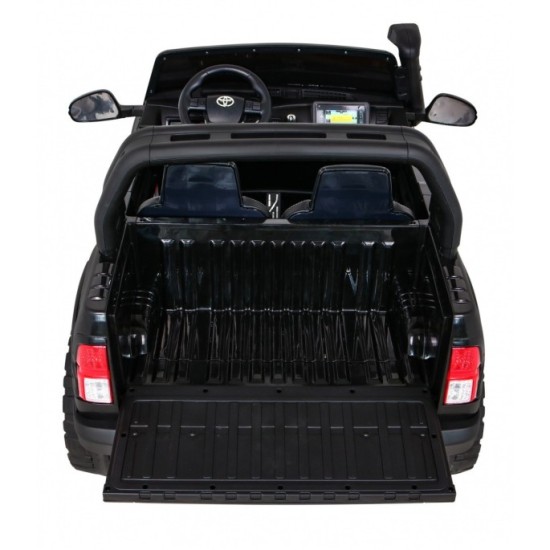 JOKO Elektrické autíčko Toyota Hillux 4x4, penové kolesá, Dvojmiestne kožené sedadlo, FM rádio, nosnosť 50kg, otvárací kufor, či