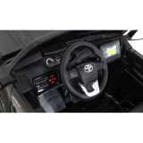 JOKO Elektrické autíčko Toyota Hillux 4x4, penové kolesá, Dvojmiestne kožené sedadlo, FM rádio, nosnosť 50kg, otvárací kufor, či