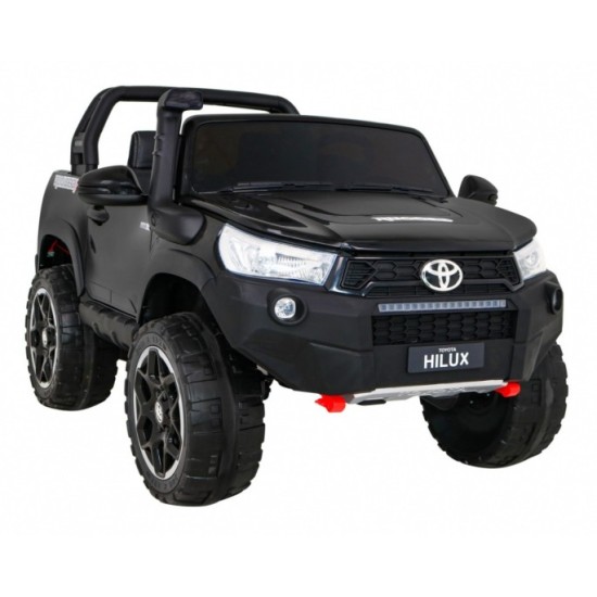 JOKO Elektrické autíčko Toyota Hillux 4x4, penové kolesá, Dvojmiestne kožené sedadlo, FM rádio, nosnosť 50kg, otvárací kufor, či