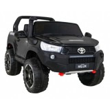 JOKO Elektrické autíčko Toyota Hillux 4x4, penové kolesá, Dvojmiestne kožené sedadlo, FM rádio, nosnosť 50kg, otvárací kufor, či