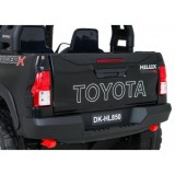 JOKO Elektrické autíčko Toyota Hillux 4x4, penové kolesá, Dvojmiestne kožené sedadlo, FM rádio, nosnosť 50kg, otvárací kufor, či