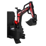 JOKO Elektrický Traktor Buggy 720-T s naberačkou, bagrom a vyklápacou vlečkou, penové kolesá, červený