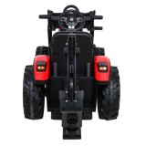 JOKO Elektrický Traktor Buggy 720-T s naberačkou, bagrom a vyklápacou vlečkou, penové kolesá, červený