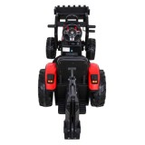 JOKO Elektrický Traktor Buggy 720-T s naberačkou, bagrom a vyklápacou vlečkou, penové kolesá, červený