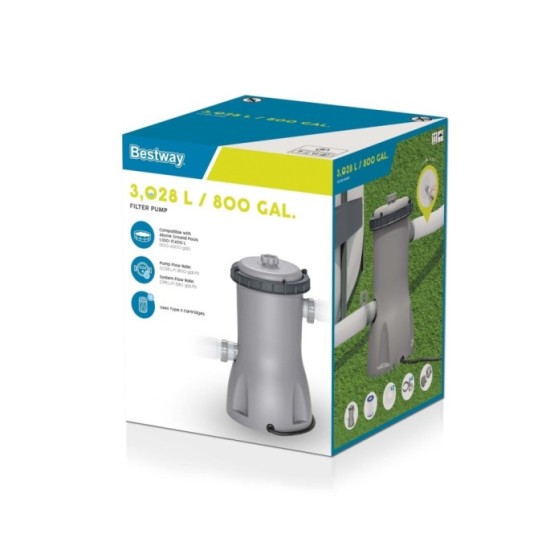 Bestway 58386 Kartušová Filtrácia II 3028 l/h  FLOWCLEAR