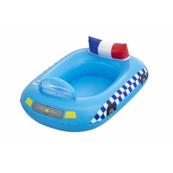 Bestway 34153 Nafukovací čln Polícia so zvukmi sirény 97 cm x 74 cm