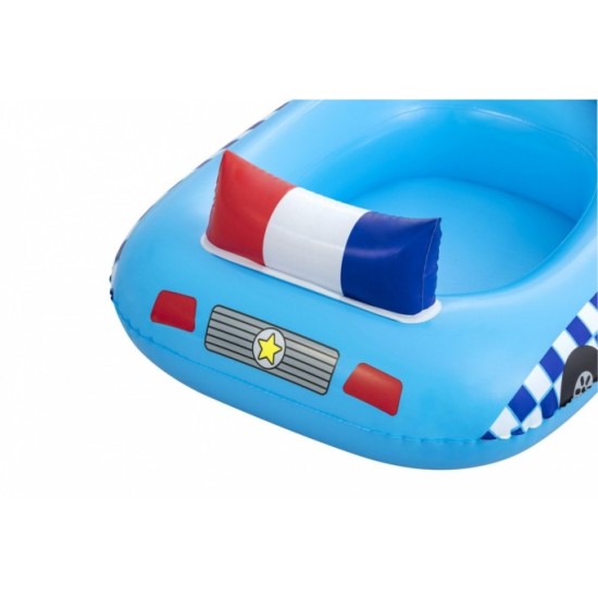 Bestway 34153 Nafukovací čln Polícia so zvukmi sirény 97 cm x 74 cm