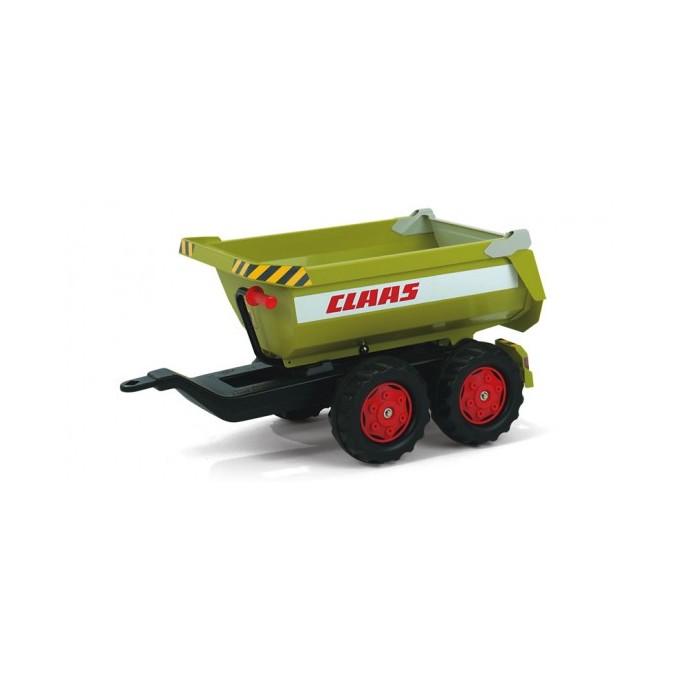 Rolly Toys Príves -  Claas Rolly Halfpipe, dvojnápravový, vyklápací, zelený