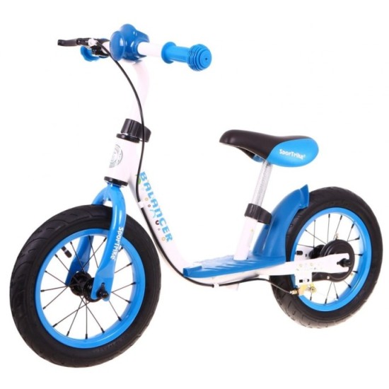 SporTrike Detské Cyklo Odrážadlo Balancer 12", nafukovacie kolesá, modré