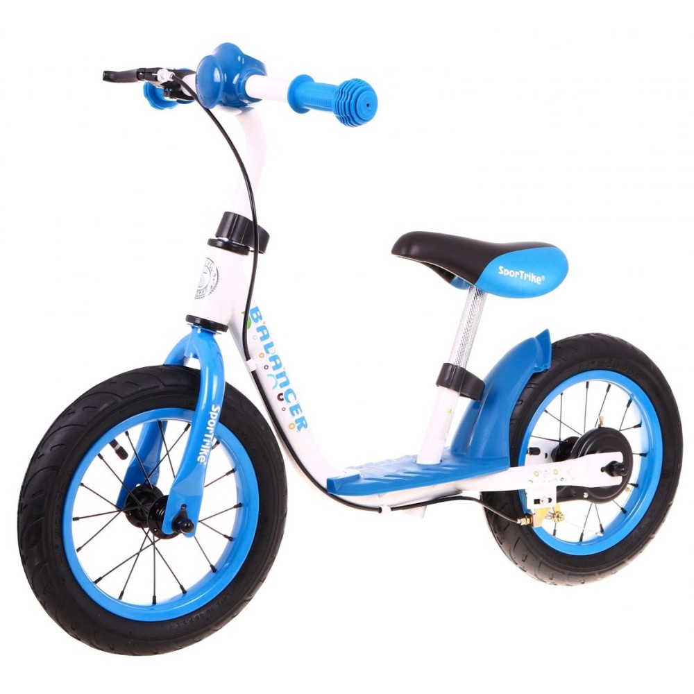 SporTrike Detské Cyklo Odrážadlo Balancer 12", nafukovacie kolesá, modré
