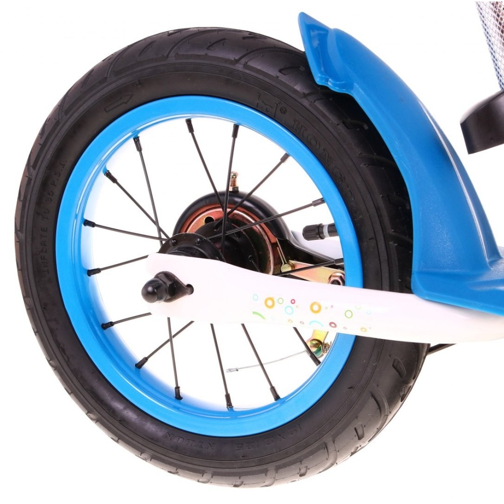 SporTrike Detské Cyklo Odrážadlo Balancer 12", nafukovacie kolesá, modré