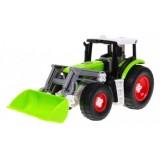 JOKO Skladací traktor s prívesom + skrutkovač, zelený