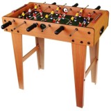 JOKO Stolný futbal, drevený 69 cm x  65,5 cm x 37 cm , hnedý