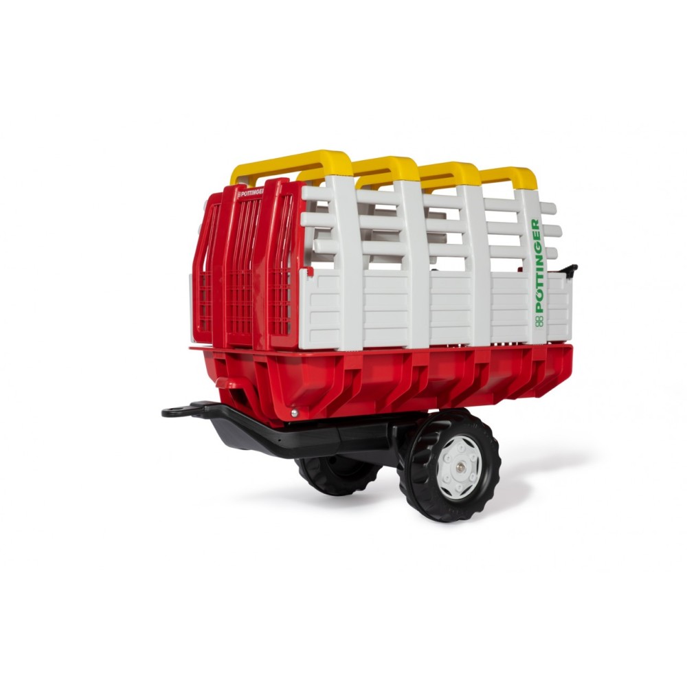 Rolly Toys Príves, Vlečka na drevo, vyklápacia Pöttinger