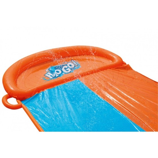 Bestway 52328 Dvojitá vodná šmýkačka, 4,88m H2O GO