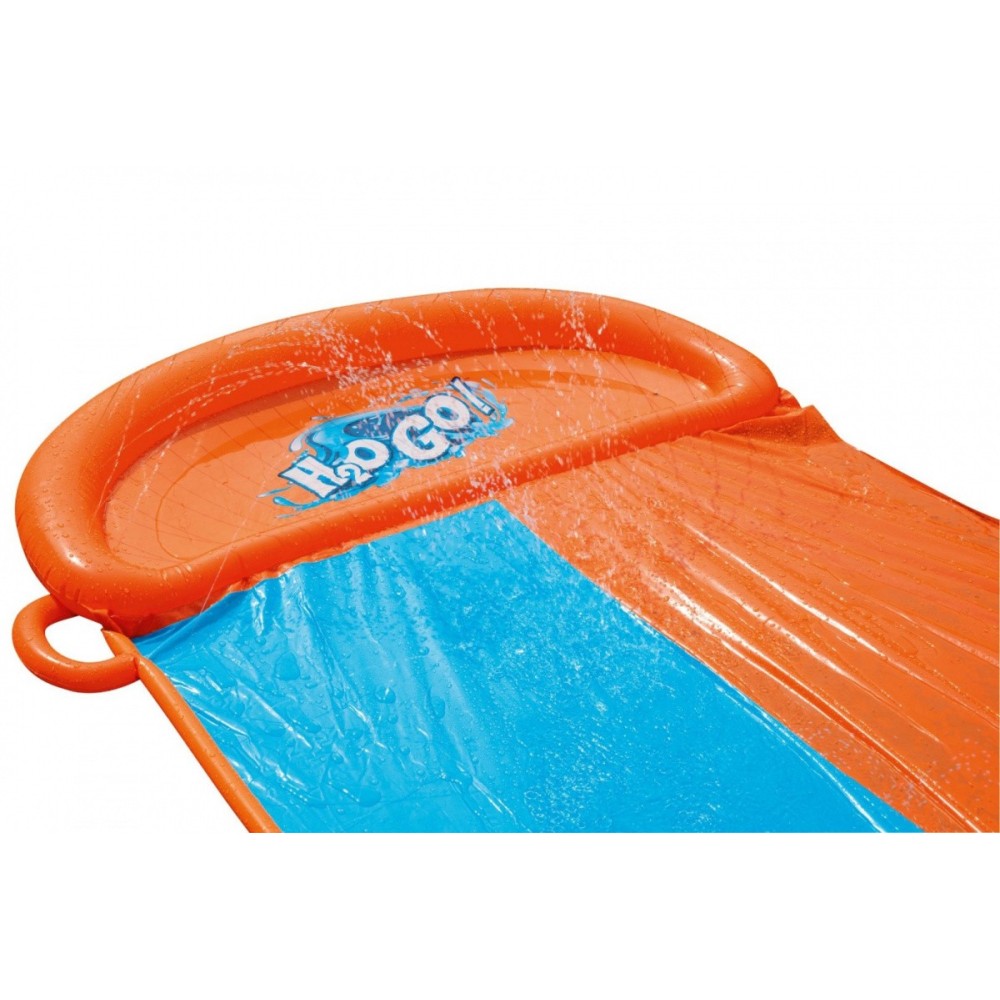 Bestway 52328 Dvojitá vodná šmýkačka, 4,88m H2O GO