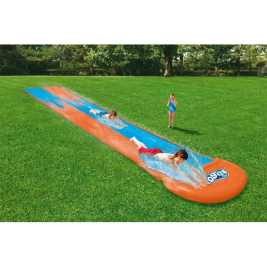 Bestway 52328 Dvojitá vodná šmýkačka, 4,88m H2O GO