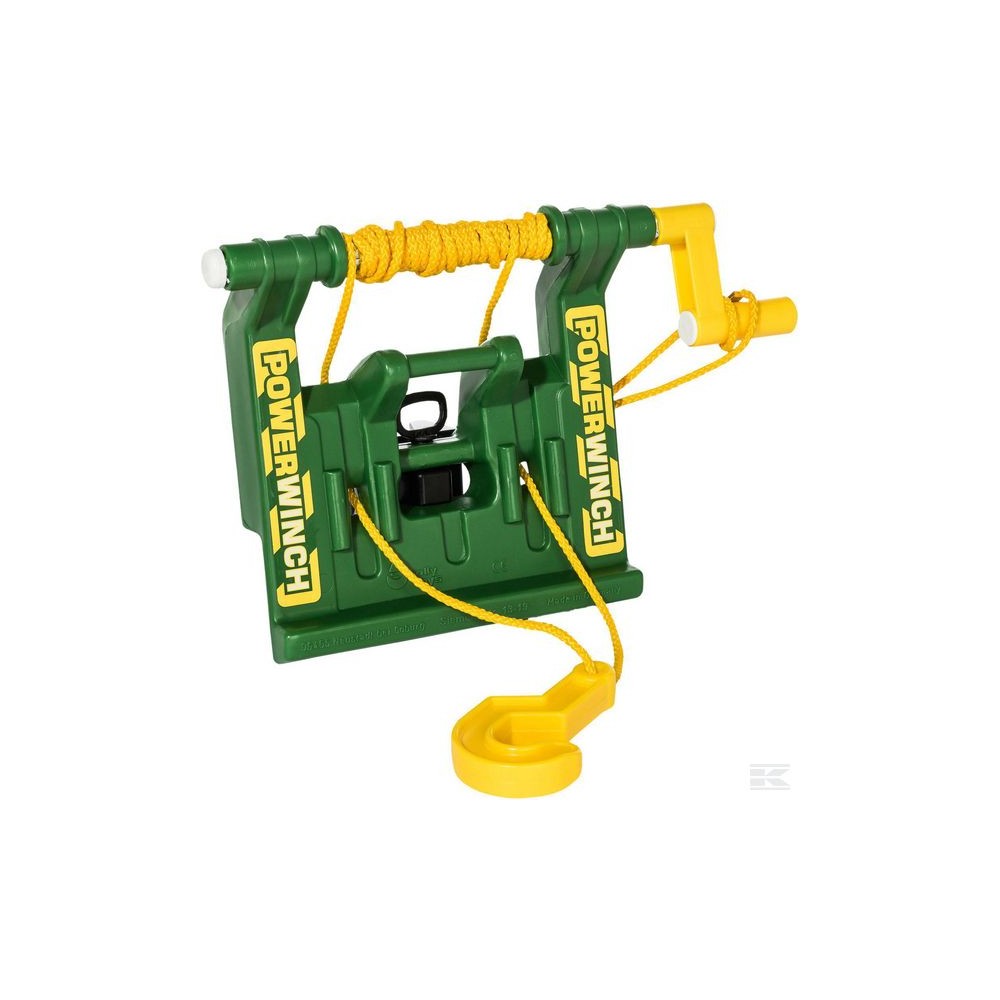 Rolly Toys Lanový Navijak John Deere, zelený