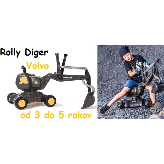 Rolly Toys Bager Rolly Diger VOLVO EW160