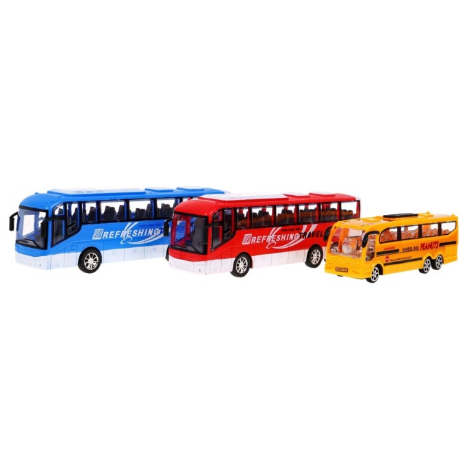 JOKO Sada Autobusov 3ks, školský autobus, vyhliadkový autobus