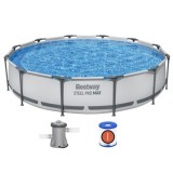 Bestway 56416 Bazén s kovovou konštrukciou Steel Pro MAX 366 x 76 cm + filtračné čerpadlo
