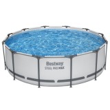 Bestway 56418 bazén SteelPRO MAX s kovovou konštrukciou 366 cm x 100 cm + čerpadlo + rebrík