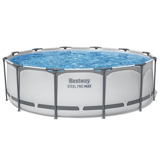 Bestway 56418 bazén SteelPRO MAX s kovovou konštrukciou 366 cm x 100 cm + čerpadlo + rebrík