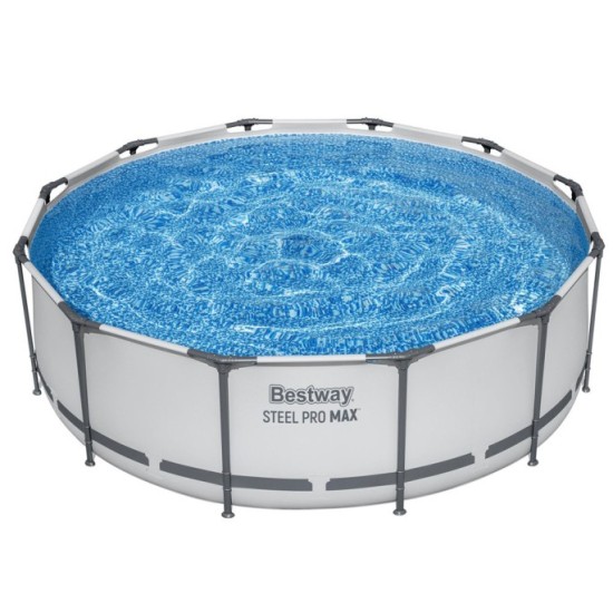 Bestway 56418 bazén SteelPRO MAX s kovovou konštrukciou 366 cm x 100 cm + čerpadlo + rebrík
