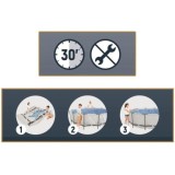 Bestway 56418 bazén SteelPRO MAX s kovovou konštrukciou 366 cm x 100 cm + čerpadlo + rebrík