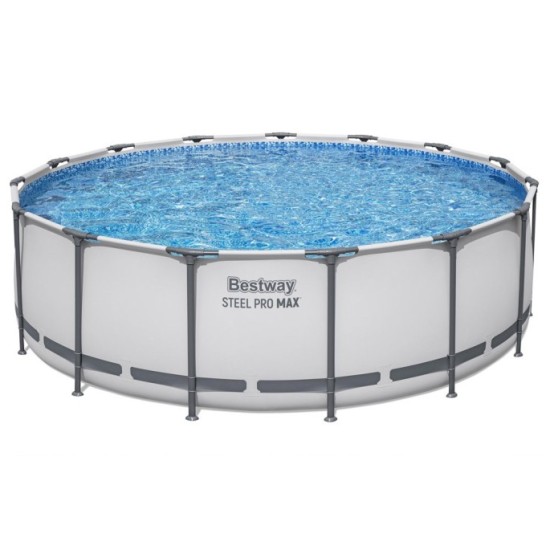 Bestway 56438 BAZÉN s Kovovou konštrukciou 6v1 457cm x 122cm + rebrík + filtračné čerpadlo + plachta
