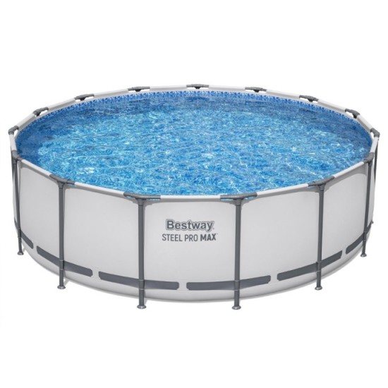 Bestway 56438 BAZÉN s Kovovou konštrukciou 6v1 457cm x 122cm + rebrík + filtračné čerpadlo + plachta