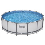 Bestway 56438 BAZÉN s Kovovou konštrukciou 6v1 457cm x 122cm + rebrík + filtračné čerpadlo + plachta