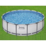 Bestway 56438 BAZÉN s Kovovou konštrukciou 6v1 457cm x 122cm + rebrík + filtračné čerpadlo + plachta