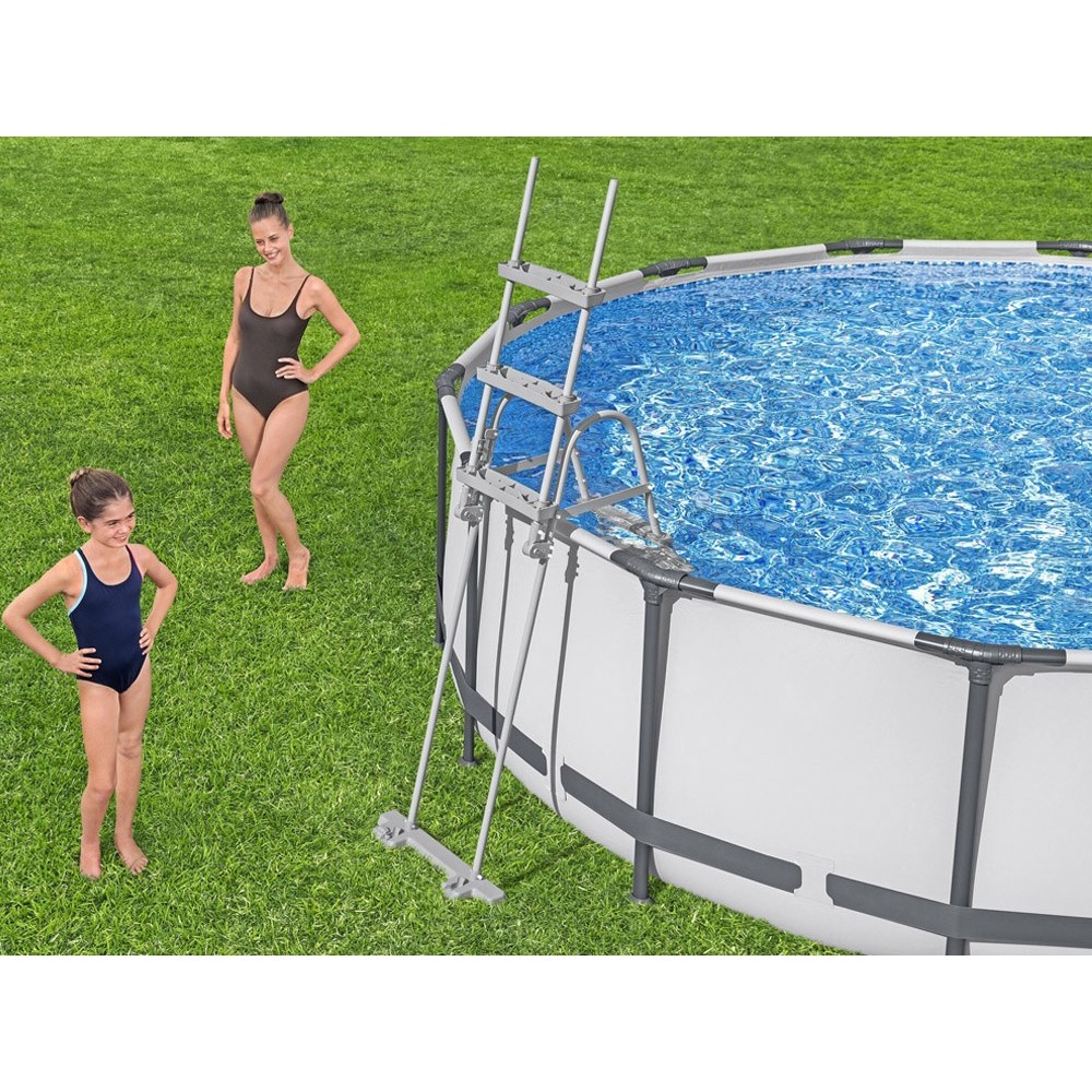 Bestway 58330 Bezpečný Rebrík 107cm, schodíky k bazénu