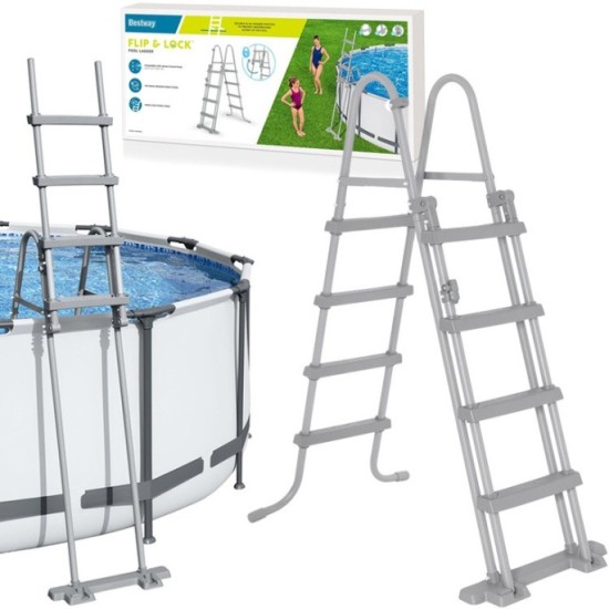 Bestway 58331 Bezpečný rebrík do bazéna 122cm