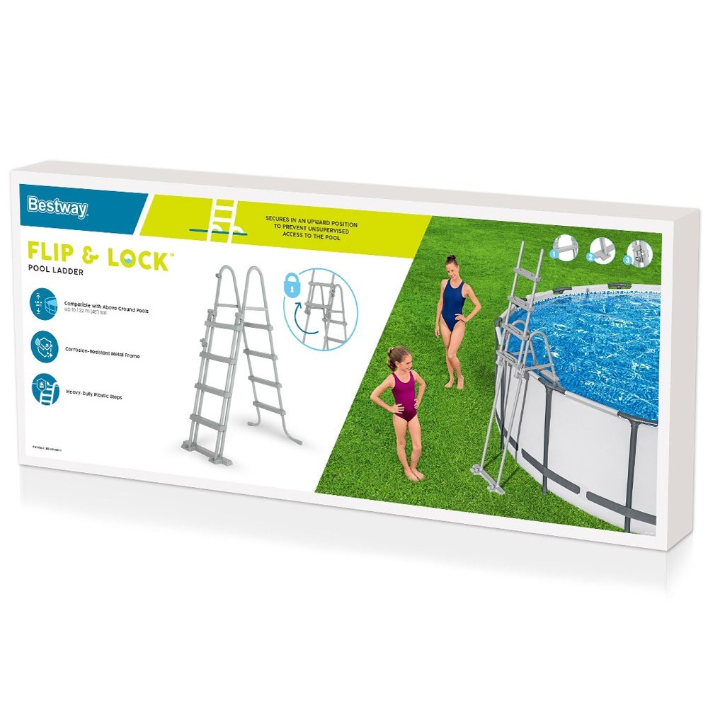 Bestway 58331 Bezpečný rebrík do bazéna 122cm