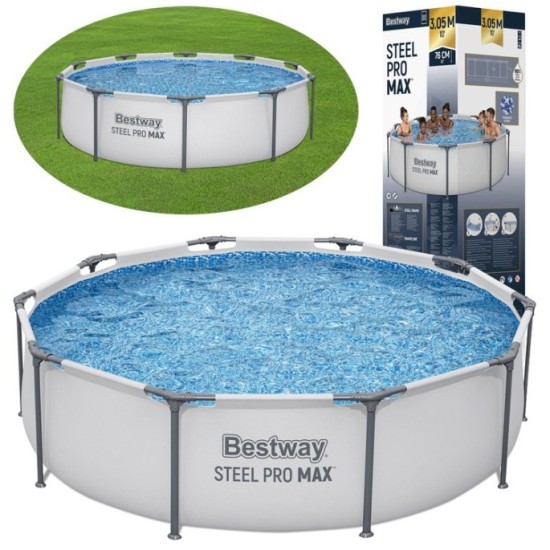 Bestway 56406 Bazén s kovovou konštrukciou Steel Pro MAX 305 x 76 cm