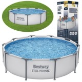 Bestway 56406 Bazén s kovovou konštrukciou Steel Pro MAX 305 x 76 cm