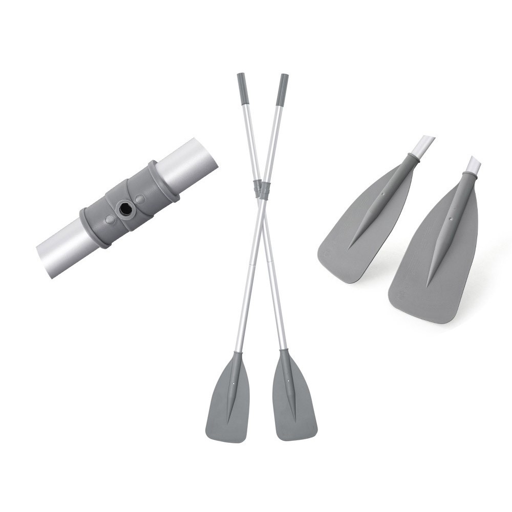 Bestway 65049 Nafukovací Čln HydroForce Mirovia Pro 330×162 cm, pre 4 osoby + 1 dieťa, 2 veslá + taška