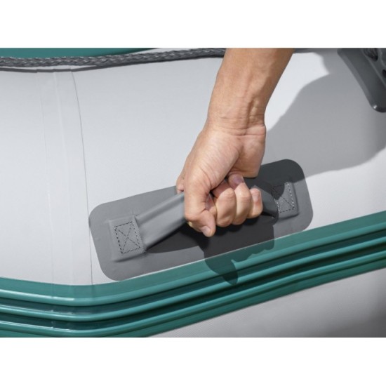 Bestway 65049 Nafukovací Čln HydroForce Mirovia Pro 330×162 cm, pre 4 osoby + 1 dieťa, 2 veslá + taška