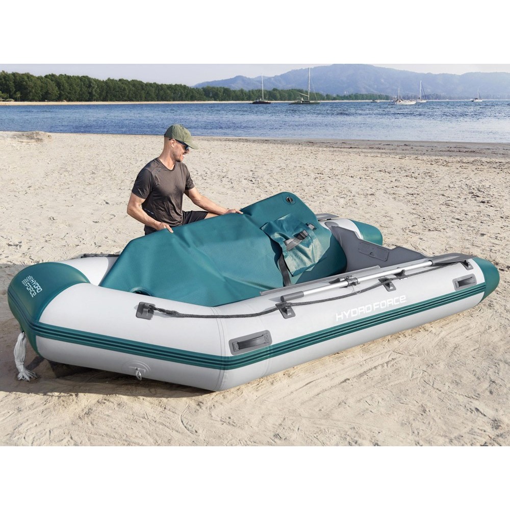 Bestway 65049 Nafukovací Čln HydroForce Mirovia Pro 330×162 cm, pre 4 osoby + 1 dieťa, 2 veslá + taška