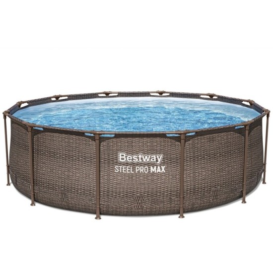 Bestway Bazén 56709 s kovovou konštrukciou Ratan Power Steel MAX™ Deluxe Series™ 366cm x 100cm