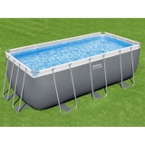 Bestway 56457 Bazén s kovovou konštrukciou POWER STEEL 412 cm x 201 cm x 122 cm + piesková filtrácia + rebrík