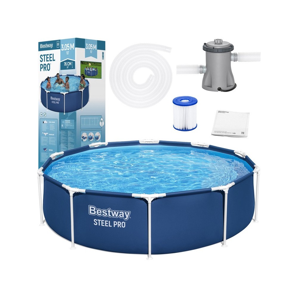 Bestway 56679 Bazén s kovovou konštrukciou 305 x 76 cm + filtračné čerpadlo