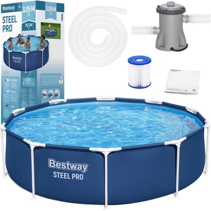 Bestway 56679 Bazén s kovovou konštrukciou 305 x 76 cm + filtračné čerpadlo