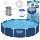 Bestway Bazén s kovovou konštrukciou 366cm x 76cm s filtračným čerpadlom 7v1