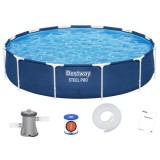 Bestway Bazén s kovovou konštrukciou 366cm x 76cm s filtračným čerpadlom 7v1