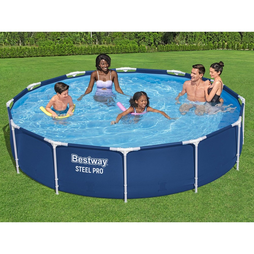 Bestway Bazén s kovovou konštrukciou 366cm x 76cm s filtračným čerpadlom 7v1